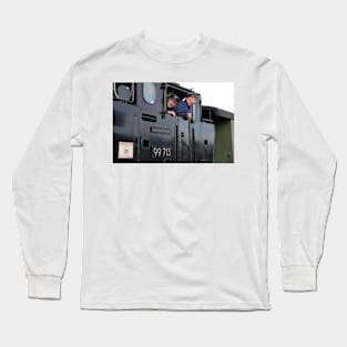 Steam Train Driver Long Sleeve T-Shirt